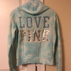 Victoria’s Secret PINK, zip up hoodie, size M